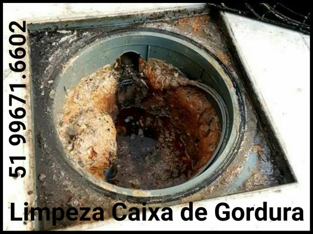 Limpeza de Caixa de gordura