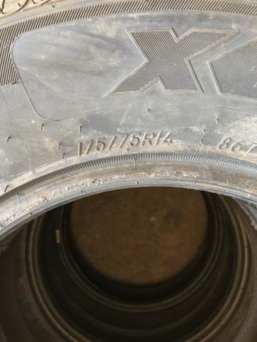 Pneus 175/75 r14 novo - Foto 2
