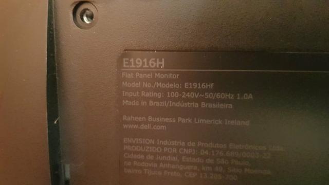 Monitor dell led de 19 polegadas 12x no cartão - Foto 3