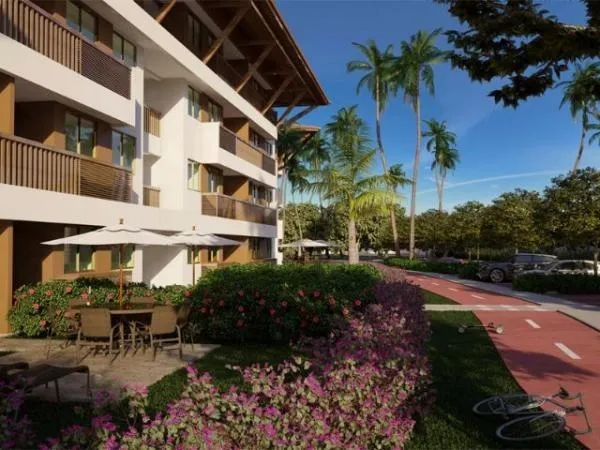 Apartamento com 2 ou 3 quartos na praia do Cupe, com flats com vista para o mar