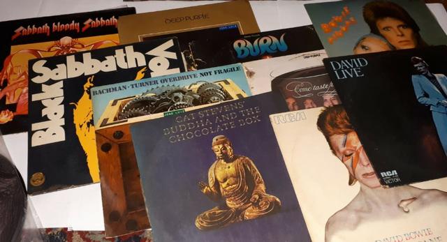 Rock lps em vinil. de rock internacional-bloco 1, e Nacional-Bloco 2