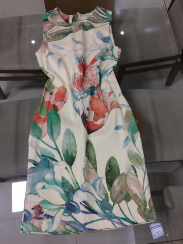 vestido midi tamanho gg
