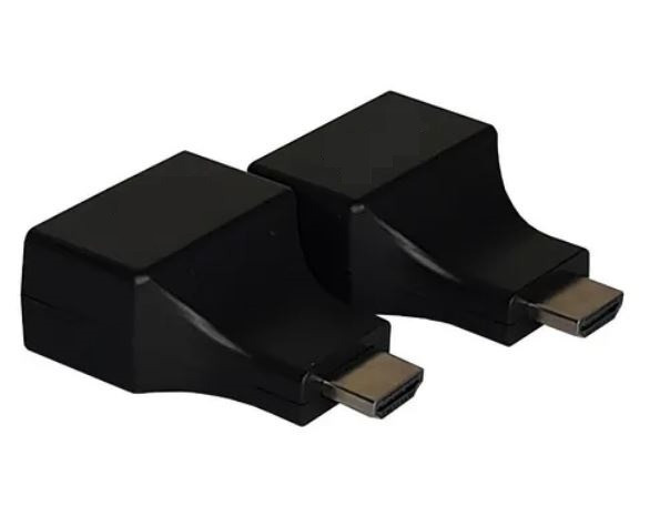 Extensor Hdmi ate 30 Metros para Cabo Rede RJ45 Cat 5 e 6 - Foto 3