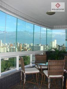 Apartamento com 4 quartos à venda, 191 m² por R$ 1.781.000 - Meireles - Fortaleza/CE