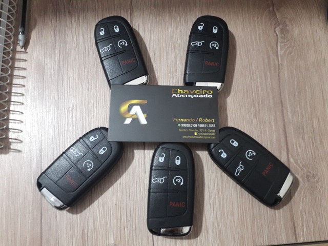 Capa chave Compass e Fiat Toro - Foto 2