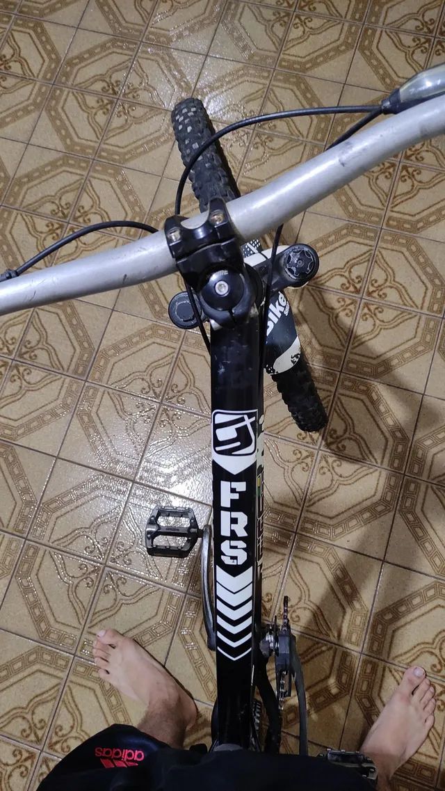 Bike gios frs suspensão rst storm 180mm grau ou downhill