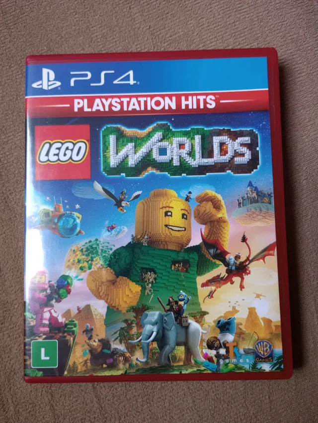 Jogo Lego Worlds (PS HITS) - PS4