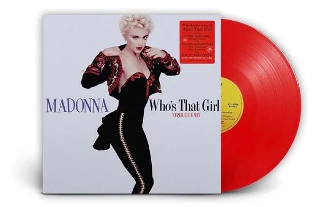 Madonna Whos that Girl vinil Red LEIA