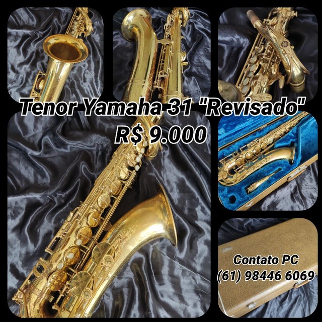 Yamaha sax tenor +89 anúncios na OLX Brasil