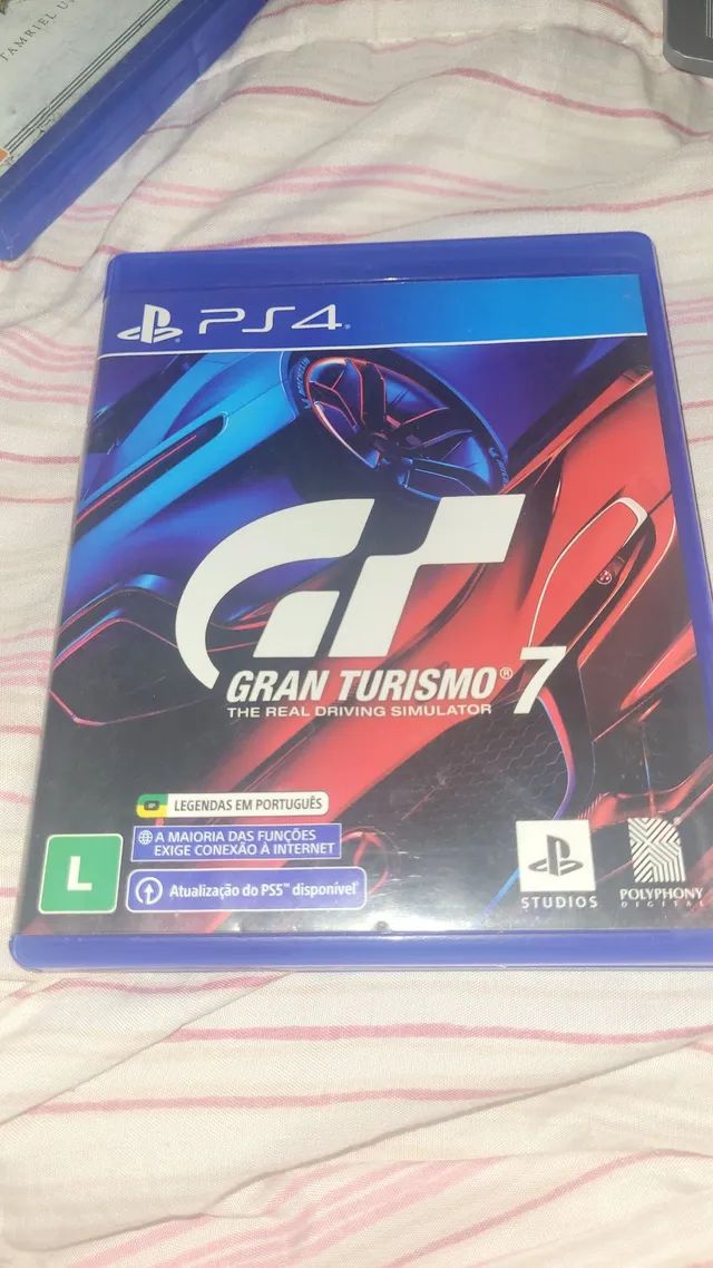 Jogo Gran turismo 7 PS4 Midia fisica Novo lacrado