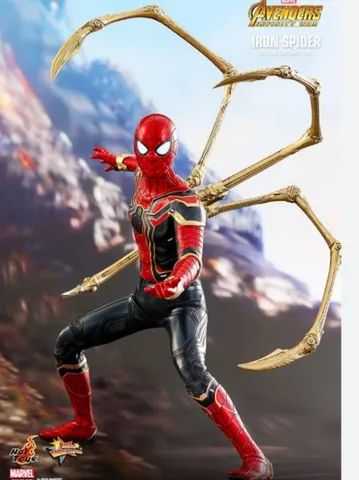 Action Figure Spider Man Homem Aranha Guerra Infinita