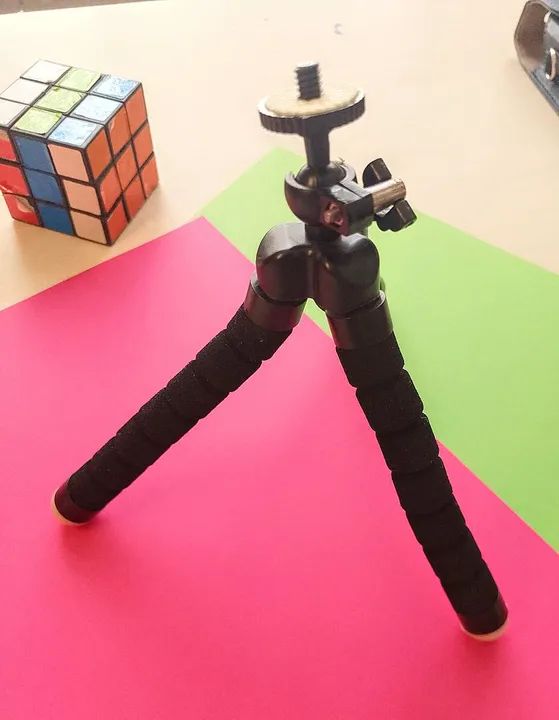 Tripé suporte flexível para celular. - Foto 3