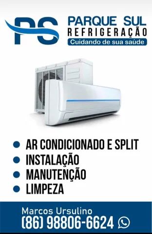 Limpeza e instalação de ar condicionado/ split