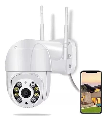 Câmera IP Inteligente 360° 2 Antenas Wi-Fi Externa Bmax BM-IP170 Loja Coimbra Computadores - Foto 4