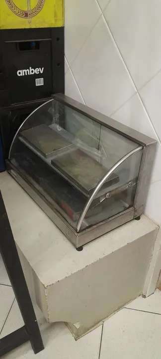2 estufas de salgados