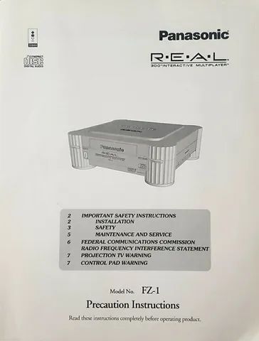 Panasonic Real 3DO FZ-1 - Consoles de Vídeo Game - Piedade