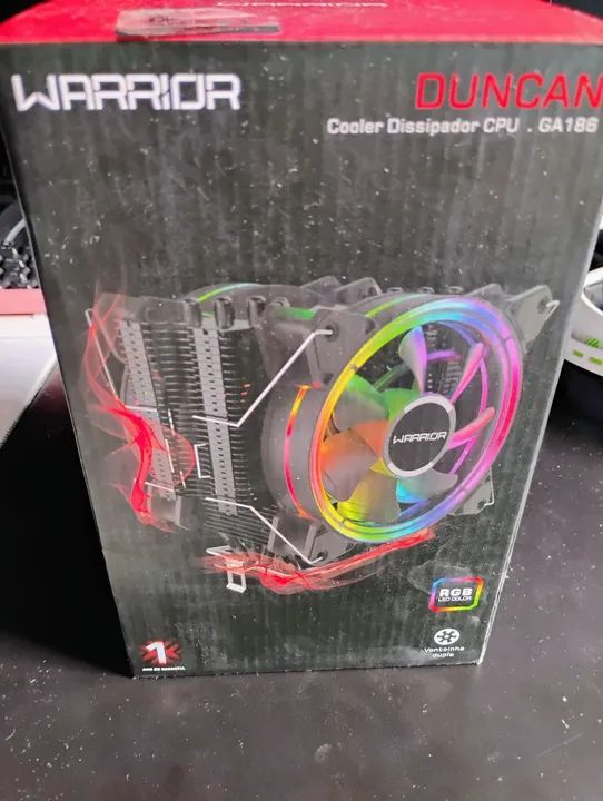 Cooler para CPU Duncan Warrior GA186 - RGB