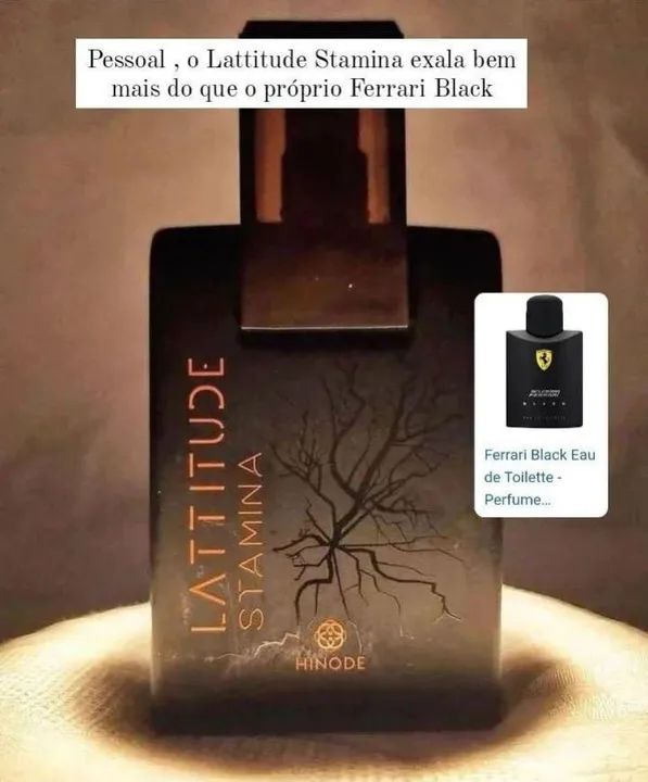 Perfume Lattitude Stamina - Exale Vigor e Superação!