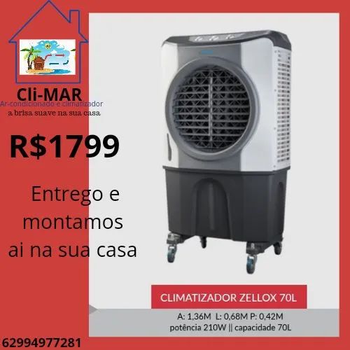 Climatizador 70 litros 