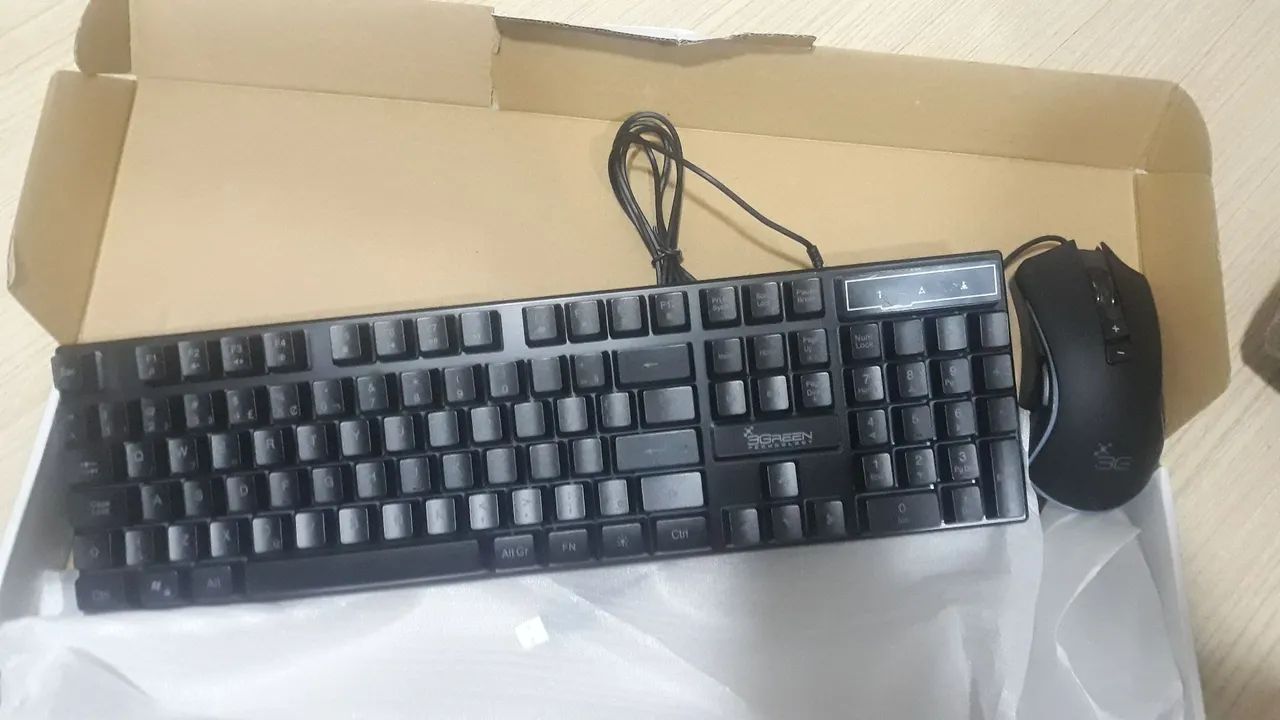 Kit,Teclado Games 3grenn Novo.  - Foto 3