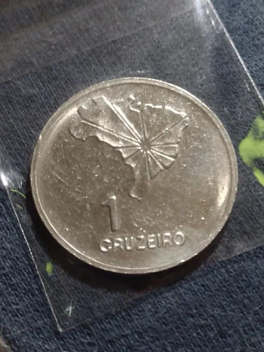 Moedas de 1 cruzeiro de 1972
