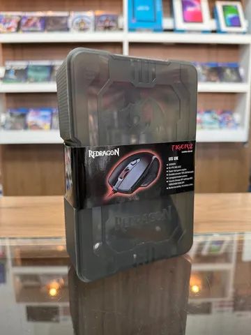 Mouse Gamer Redragon Tiger 2 Preto | Parcela Sem Juros | Loja física Curitiba