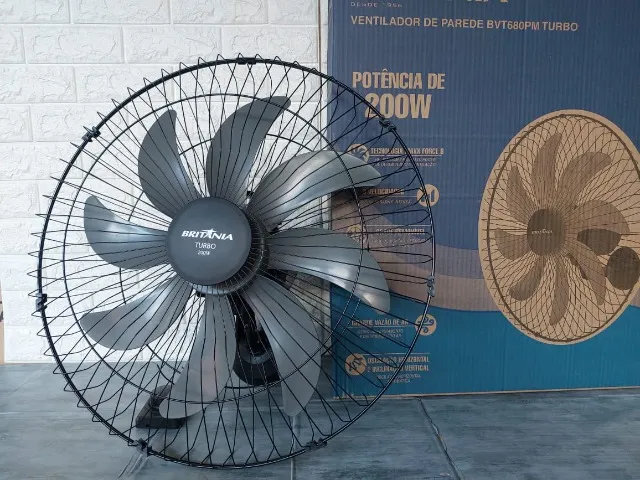 ventilador 60cm Britânia Metálico
