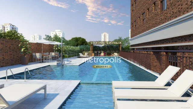 Apartamento com 2 dormitórios à venda, 117 m² por R$ 1.208.300,00 - Vila Assunção - Santo