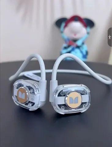 Monster Air Conduction Sports Ear Hook Headphone Sem Fio, Bluetooth 5.3, IPX5, Impermeável - Foto 5