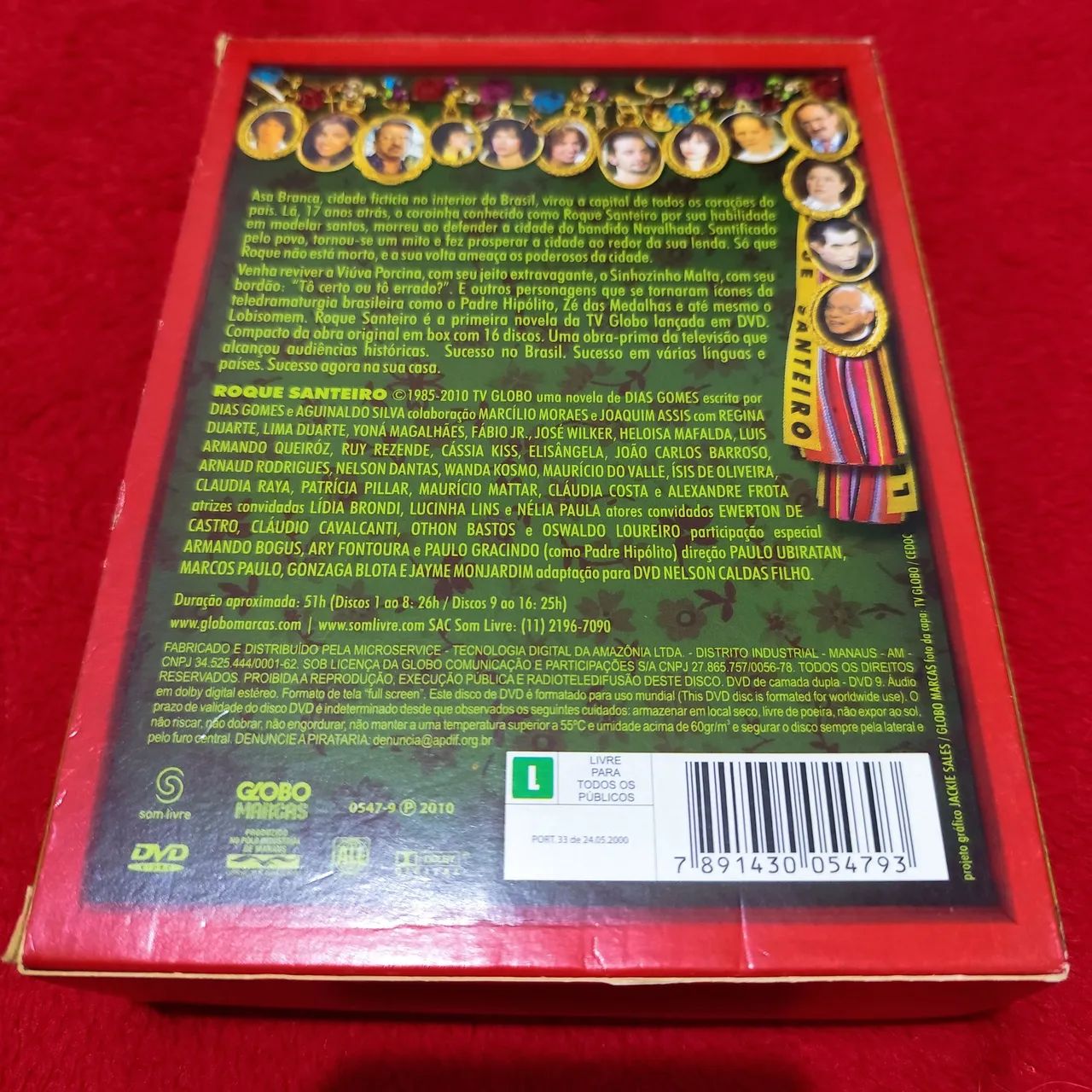 DVD Novela Roque Santeiro - 16 Discos - Foto 2