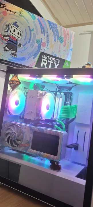 Placa de video na vertical (Lacrada, top GEN 4.0, única unidade)