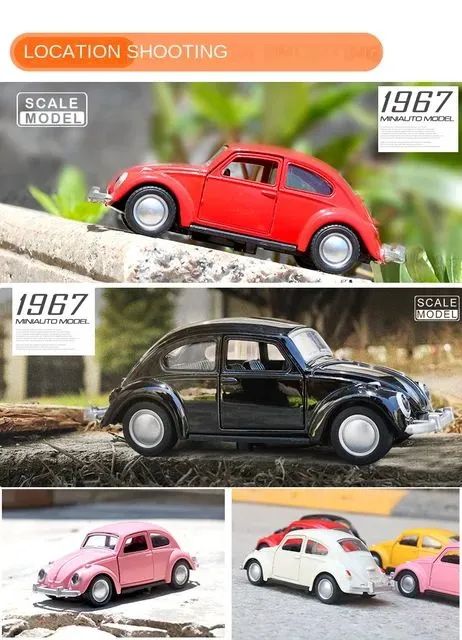 Fusca Miniatura de Metal - Foto 5