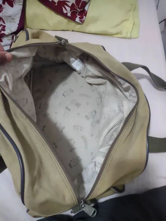 Mala de Viagem em Canvas Bege - Foto 5