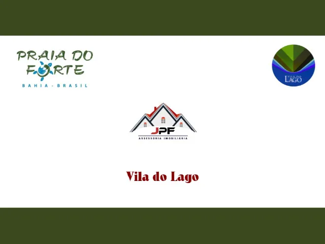 Praia do Forte - Vila do Lago. Praia do Forte. Apartamentos 1 e 2 quartos à venda.