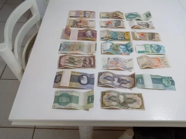 Dinheiro em papel.