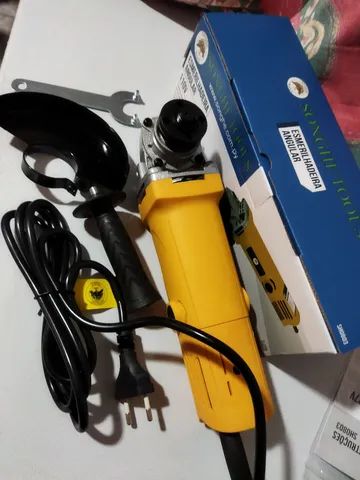 Esmerilhadeira angular 110V - Foto 4