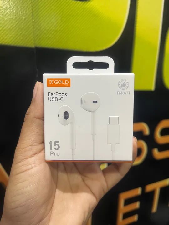 Fone De Ouvido Usb-c Fn-a71 A'gold