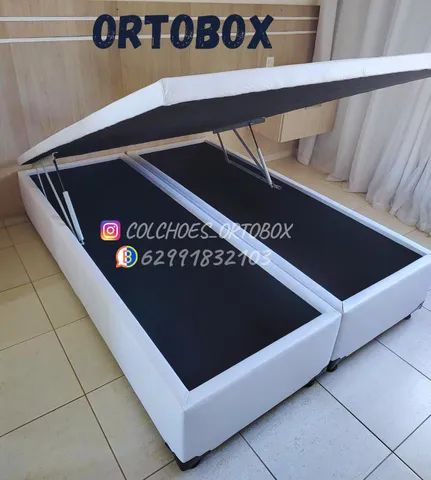 Box Baú casal bi partido em ate 10x no cartão - Foto 3