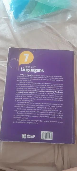Livro  Linguagens - 7º Ano - Português - Foto 3