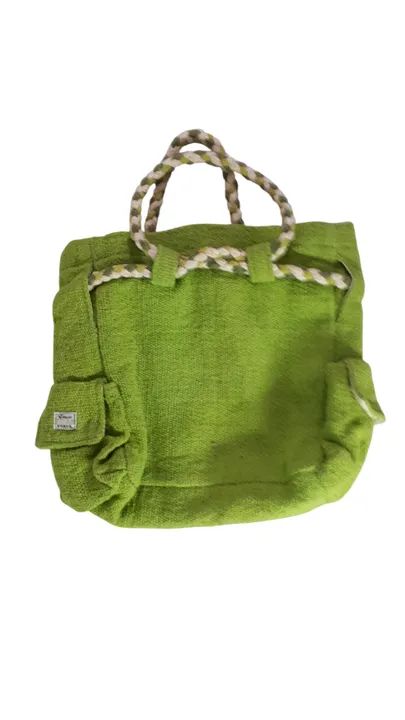 Bolsa de Mão Algodão Cru com Alça Trançada - Foto 2