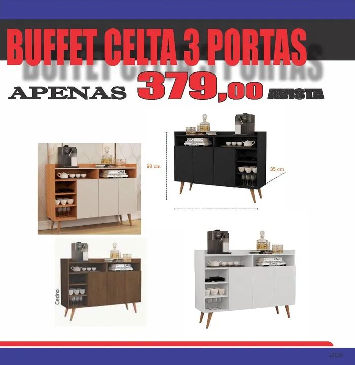 Balcão buffet Celta 379,00