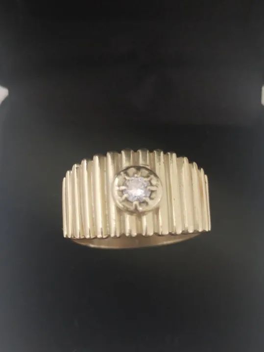 Anel ouro 18k - grife - Foto 3