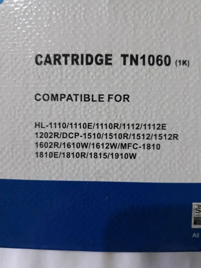 Cartucho printech laser jet tn1060 ( 1k) novo lacrado  - Foto 3