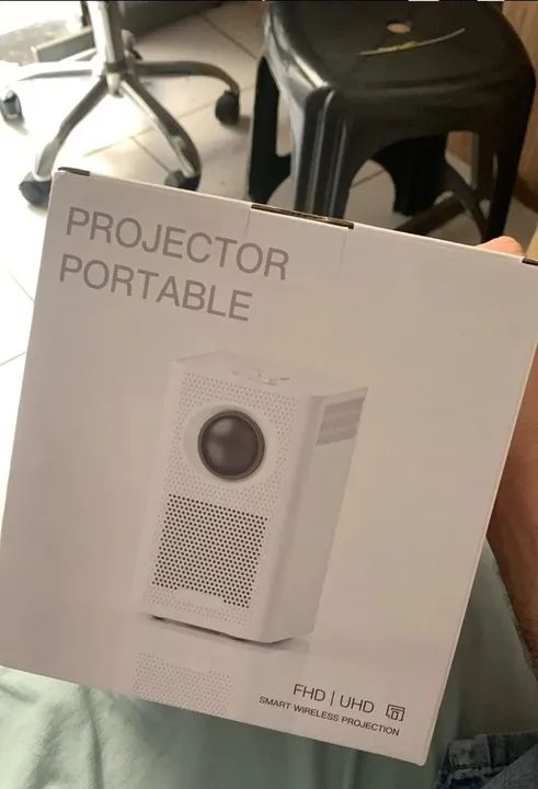 Projetor smart Android novo na caixa(leia) - Foto 4