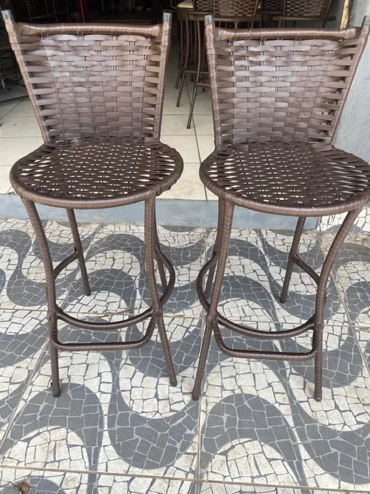 Banquetas de fibra 
