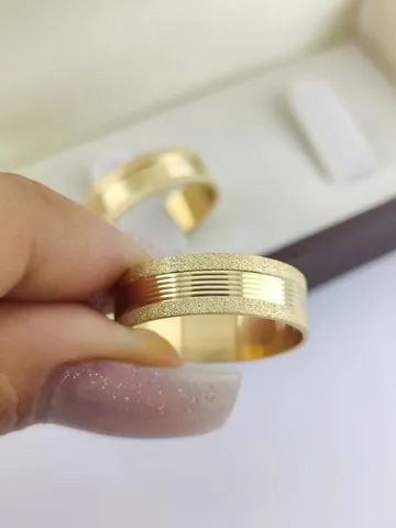 PAR DE ALIANÇAS COMPROMISSO  - Foto 5