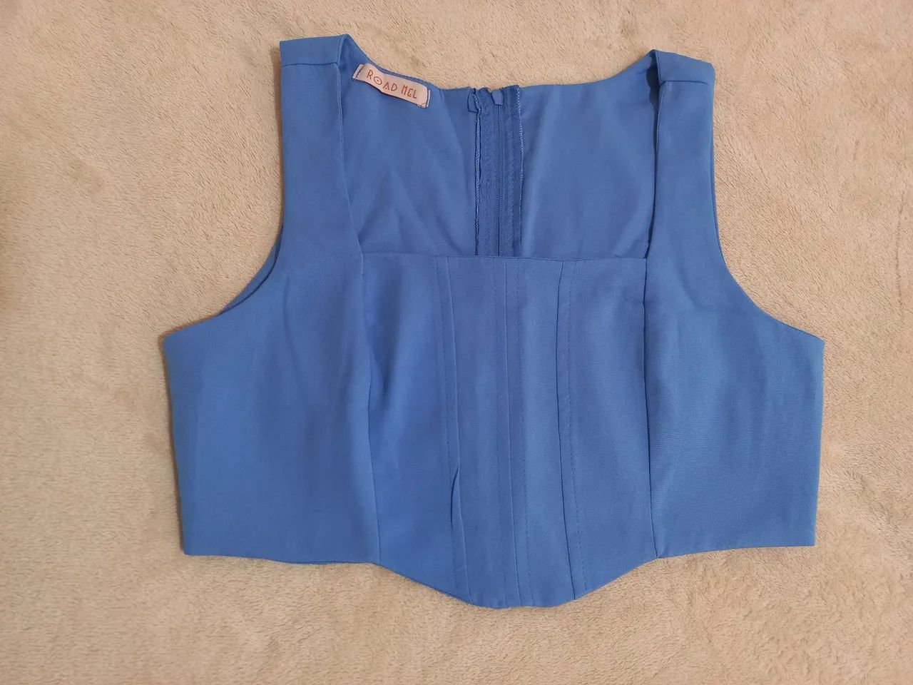 cropped azul  - Foto 3