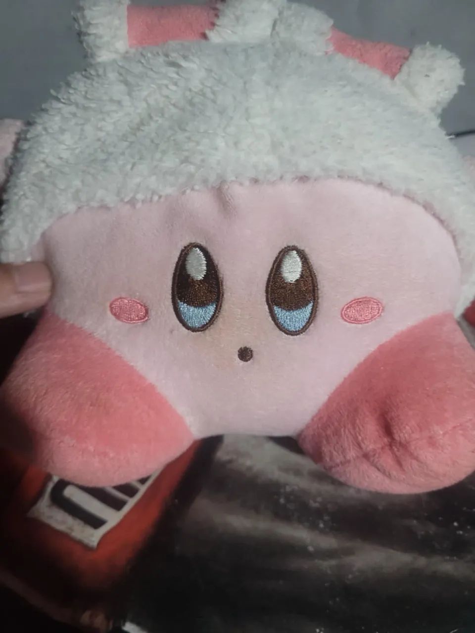 Pelúcia Kirby com orelhas de Coelho. - Foto 2
