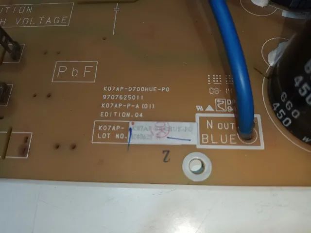 Placa para Condensadora - Fujitsu (K07AP-0700HUE-PO) - Foto 2