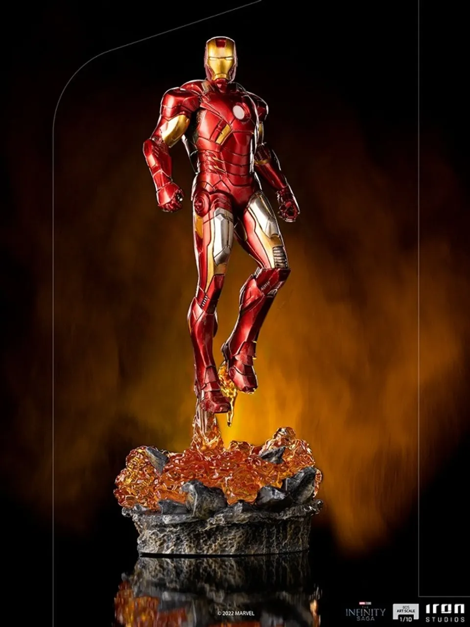 Homem de Ferro 1/10 iron studios set batalha de Nova Iorque